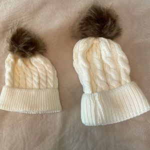 Mommy & Me matching beanies 🤎❄️☃️